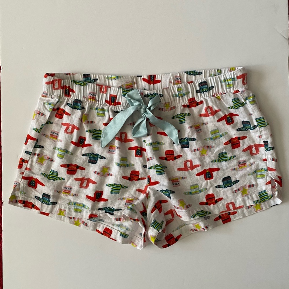Old Navy Ugly Sweater Flannel Sleepwear Bottoms Women’s size S